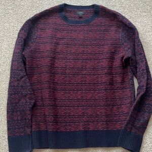 J crew Fair Isle Sweater M